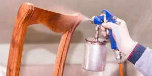 first class spray room painting chair