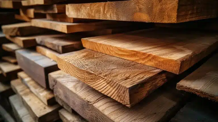 Solid wood samples for custom furniture frame builds – selected by First Class MasterCraft Fort Lee